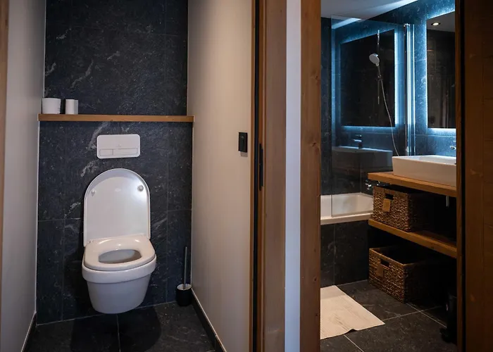 Exclusive Terrace, Parking And Pool Lejlighed Megève