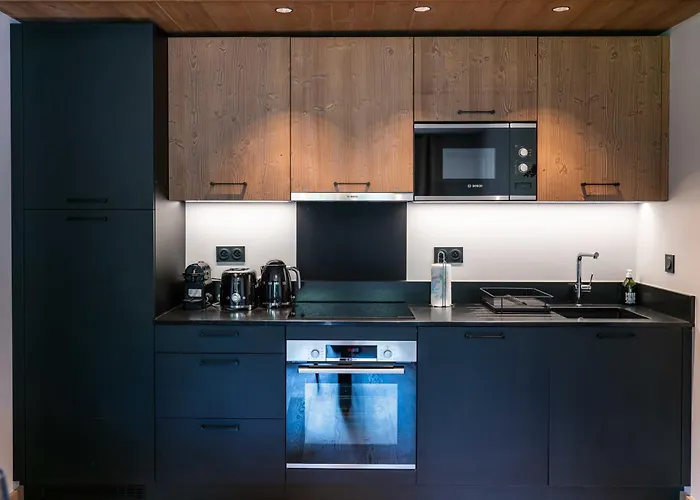 Exclusive Terrace, Parking And Pool Lejlighed Megève