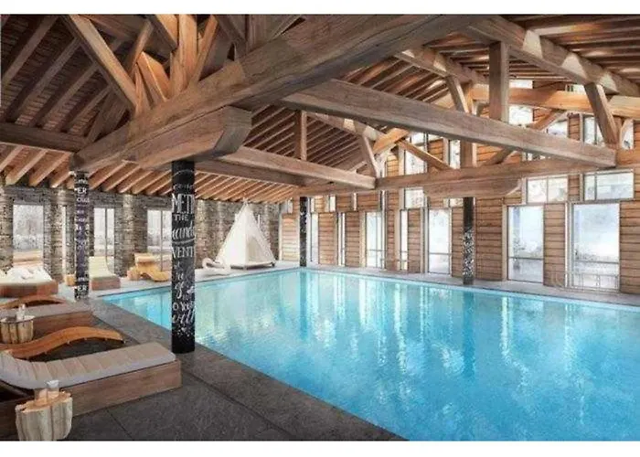 Exclusive Terrace, Parking And Pool * Megève
