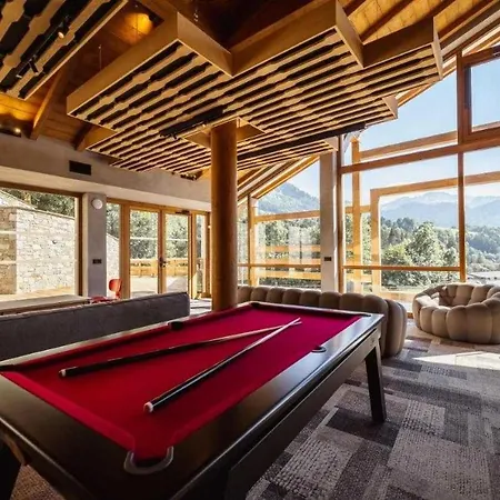 Exclusive Terrace, Parking And Pool Apartment Megeve